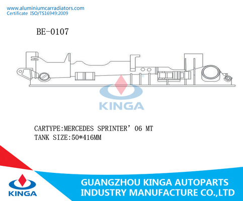 Mercedes Sprinter 06 cOem 9065000002/0101/0202 δεξαμενών θερμαντικών σωμάτων αντικατάστασης ΑΜ που αφήνεται προμηθευτής