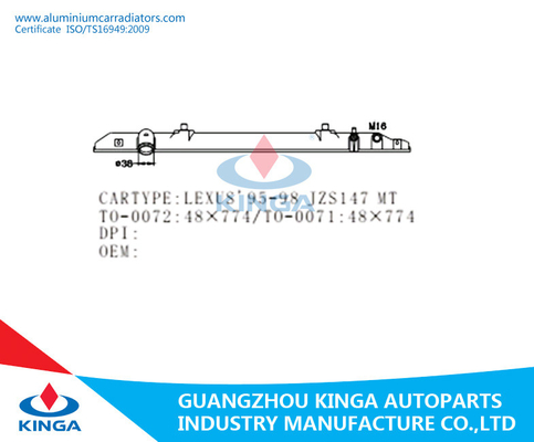 LEXUS 85-98 JZS147 ΑΜ ισχυρός cOem 16400-46170 επισκευής δεξαμενών θερμαντικών σωμάτων πλαστικός προμηθευτής